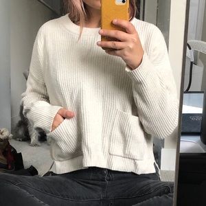 Madewell crop sweater